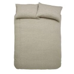 Pineapple Elephant Tamba Jersey Stripe Reversible Natural Duvet Cover & Pillowcase Set -Bedding Store 30867299 alt04