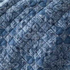 Edie Blue Bedspread 8 Edie Blue Bedspread -Bedding Store 30868260 alt02