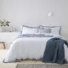 Hampton Frill Duvet Cover & Pillowcase Set -Bedding Store 30868319