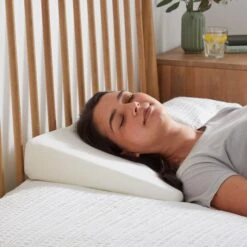 Memory Foam Back Sleeper Small Wedge Back Pillow -Bedding Store 30870782 alt06