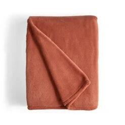 Soft Fleece Recycled Throw, 130x170cm -Bedding Store 30872577 alt04