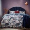 Furn. Midnight Panther Duvet Cover And Pillowcase Set Dusky Blue 1 Furn. Midnight Panther Duvet Cover And Pillowcase Set Dusky Blue -Bedding Store 30876813