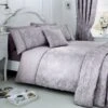Dreams And Drapes Woven Jasmine Duvet Cover And Pillowcase Set
