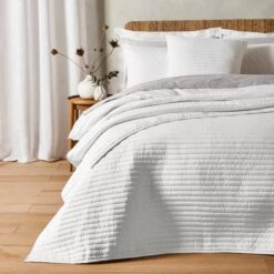 Bianca Quilted Lines Bedspread -Bedding Store 30891281