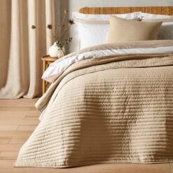 Bianca Quilted Lines Bedspread -Bedding Store 30891285