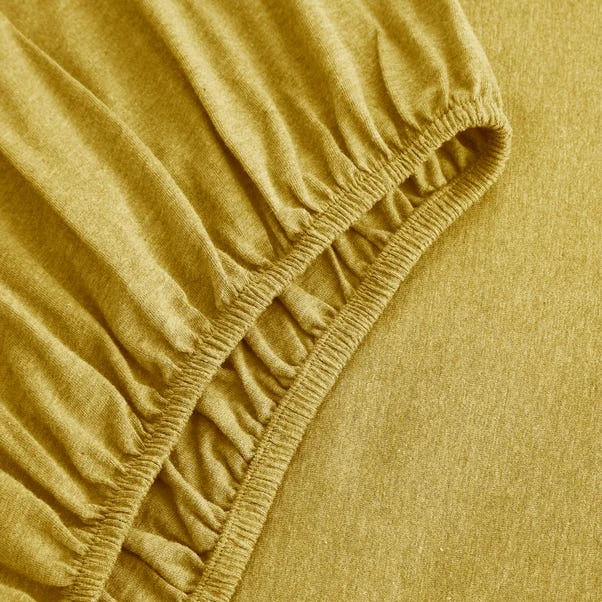 Elements Cotton Jersey Plain Fitted Sheet 21 Elements Cotton Jersey Plain Fitted Sheet - Image 19