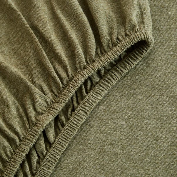 Elements Cotton Jersey Plain Fitted Sheet 18 Elements Cotton Jersey Plain Fitted Sheet - Image 16