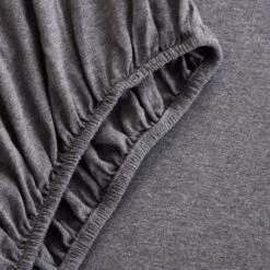 Elements Cotton Jersey Plain Fitted Sheet 25 Elements Cotton Jersey Plain Fitted Sheet -Bedding Store 30896655 alt05