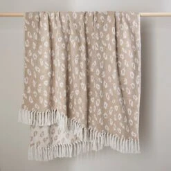 Leopard Print Throw 130x180cm -Bedding Store 30896935 alt02