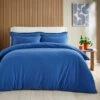 Elements Cotton Jersey Plain Duvet Cover & Pillowcase Set​ -Bedding Store 30898140