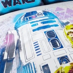 Star Wars R2D2 And C3PO Duvet Cover And Pillowcase Set 31 Star Wars R2D2 And C3PO Duvet Cover And Pillowcase Set -Bedding Store 30898179 alt09