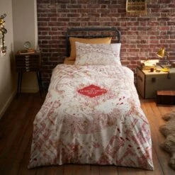 Marvel Harry Potter Marauders Map Duvet Cover And Pillowcase Set -Bedding Store 30898276