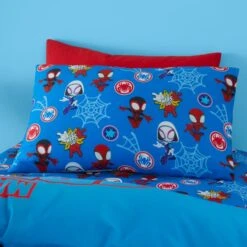Marvel Spidey And His Amazing Friends Duvet Cover And Pillowcase Set -Bedding Store 30898295 alt03
