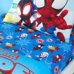 Marvel Spidey And His Amazing Friends Duvet Cover And Pillowcase Set -Bedding Store 30898311 alt06