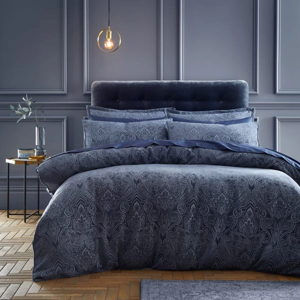 Haven Paisley Chenille Duvet Cover And Pillowcase Set 21 Haven Paisley Chenille Duvet Cover And Pillowcase Set - Image 19