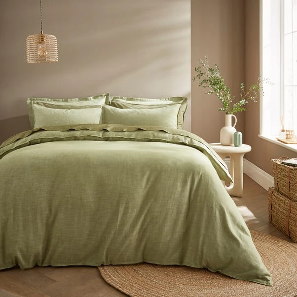 Lechlade Cotton Duvet Cover & Pillowcase Set 6 Lechlade Cotton Duvet Cover & Pillowcase Set - Image 4