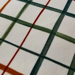 Woodland Check Fleece Duvet Cover And Pillowcase Set 14 Woodland Check Fleece Duvet Cover And Pillowcase Set -Bedding Store 30905187 alt04