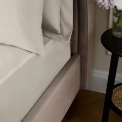 Dorma Egyptian Cotton Sateen 1000 Thread Count Fitted Sheet -Bedding Store 30906450 alt02