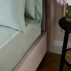 Dorma Egyptian Cotton Sateen 1000 Thread Count Fitted Sheet -Bedding Store 30906474 alt02