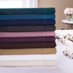 Dorma Cotton Sateen 800 Thread Count Fitted Sheet -Bedding Store 30906492 alt07
