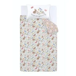 RHS Garden Animals Multicoloured Reversible Duvet Cover And Pillowcase Set -Bedding Store 30913679 alt04