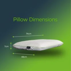 Snuggledown Bliss Traditional Bamboo Back Sleeper Pillow -Bedding Store 30914646 alt09
