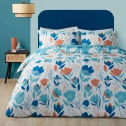 Fusion Luna Reversible Duvet Cover And Pillowcase Set -Bedding Store 30916075 alt02