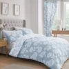 Dreams And Drapes Chrysanthemum Reversible Duvet Cover And Pillowcase Set -Bedding Store 30916137