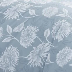 Dreams And Drapes Chrysanthemum Reversible Duvet Cover And Pillowcase Set -Bedding Store 30916137 alt04