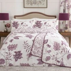 Dreams And Drapes Samira Reversible Duvet Cover And Pillowcase Set -Bedding Store 30916149