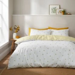 Printed Bee Duvet Cover & Pillowcase Set -Bedding Store 30921015