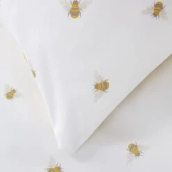 Printed Bee Duvet Cover & Pillowcase Set -Bedding Store 30921015 alt04