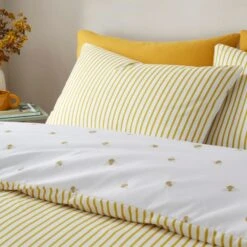 Printed Bee Duvet Cover & Pillowcase Set -Bedding Store 30921016 alt03