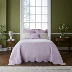 Dorma Soft Scalloped Bedspread -Bedding Store 30927628