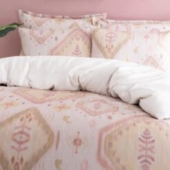 Java Ikat Cotton Duvet Cover & Pillowcase Set 36 Java Ikat Cotton Duvet Cover & Pillowcase Set -Bedding Store 30928475 alt03