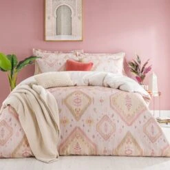 Java Ikat Cotton Duvet Cover & Pillowcase Set 39 Java Ikat Cotton Duvet Cover & Pillowcase Set -Bedding Store 30928475 alt07