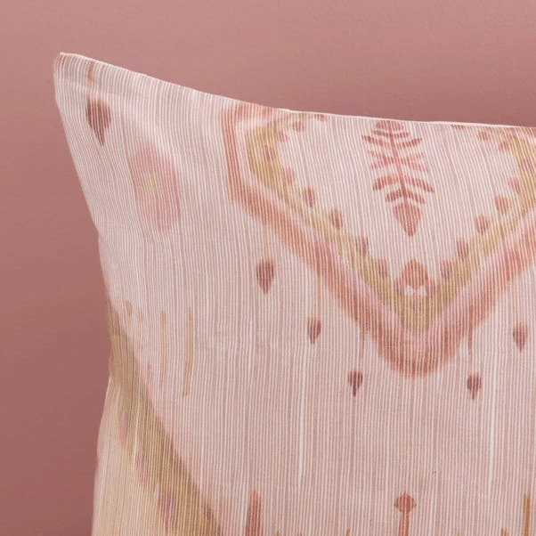 Java Ikat Cotton Duvet Cover & Pillowcase Set 7 Java Ikat Cotton Duvet Cover & Pillowcase Set - Image 5