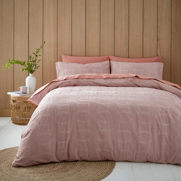 Alda Textured Duvet Cover And Pillowcase Set 14 Alda Textured Duvet Cover And Pillowcase Set - Image 12