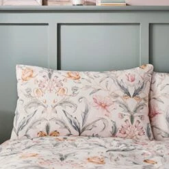 Imi Tulip Floral 144 Thread Count Cotton Duvet Cover & Pillowcase Set -Bedding Store 30929273 alt01