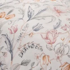 Imi Tulip Floral 144 Thread Count Cotton Duvet Cover & Pillowcase Set -Bedding Store 30929273 alt02