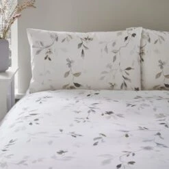 Moonlight Floral 144 Thread Count Reversible Duvet Cover & Pillowcase Set 32 Moonlight Floral 144 Thread Count Reversible Duvet Cover & Pillowcase Set -Bedding Store 30929311 alt01