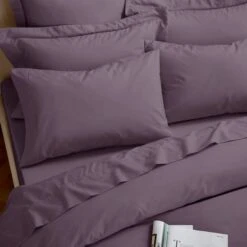 Dorma Crisp & Fresh 400 Thread Count Egyptian Cotton Percale Flat Sheet -Bedding Store 30929740 alt02