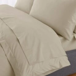 Hotel 230 Thread Count Percale 100% Cotton Flat Sheet 38 Hotel 230 Thread Count Percale 100% Cotton Flat Sheet -Bedding Store 30929756