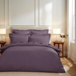 Dorma Crisp & Fresh 400 Thread Count Egyptian Cotton Percale Duvet Cover -Bedding Store 30929774