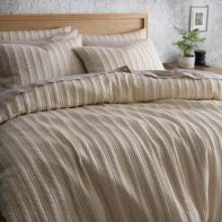 Arthur Stripe Duvet Cover And Pillowcase Set 24 Arthur Stripe Duvet Cover And Pillowcase Set -Bedding Store 30929963 alt03