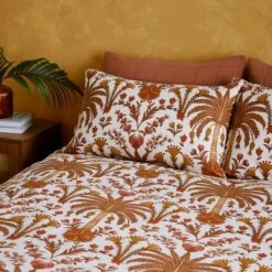 Palma Tropics 100% Cotton Duvet Cover And Pillowcase Set 41 Palma Tropics 100% Cotton Duvet Cover And Pillowcase Set -Bedding Store 30930162 alt01