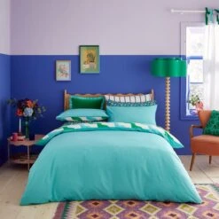 Sophie Robinson Hazy Wave 100% Cotton Duvet Cover & Pillowcase Set -Bedding Store 30930200 alt02