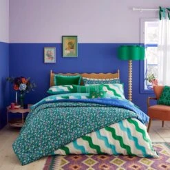 Sophie Robinson Hazy Wave 100% Cotton Duvet Cover & Pillowcase Set -Bedding Store 30930236 alt06