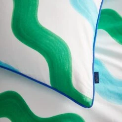 Sophie Robinson Hazy Wave 100% Cotton Duvet Cover & Pillowcase Set -Bedding Store 30930256 alt04