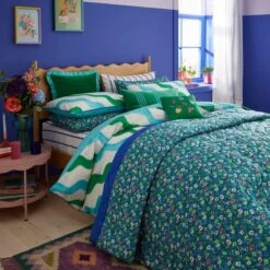 Sophie Robinson Hazy Wave 100% Cotton Duvet Cover & Pillowcase Set -Bedding Store 30930256 alt07